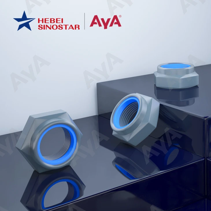 Nylon Insert Hex Lock Nuts-AYA Nylon Insert Hex Lock Nuts-AYA